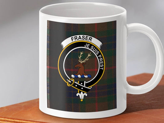 Clan Fraser Je Suis Prest Badge Coffee Mug product