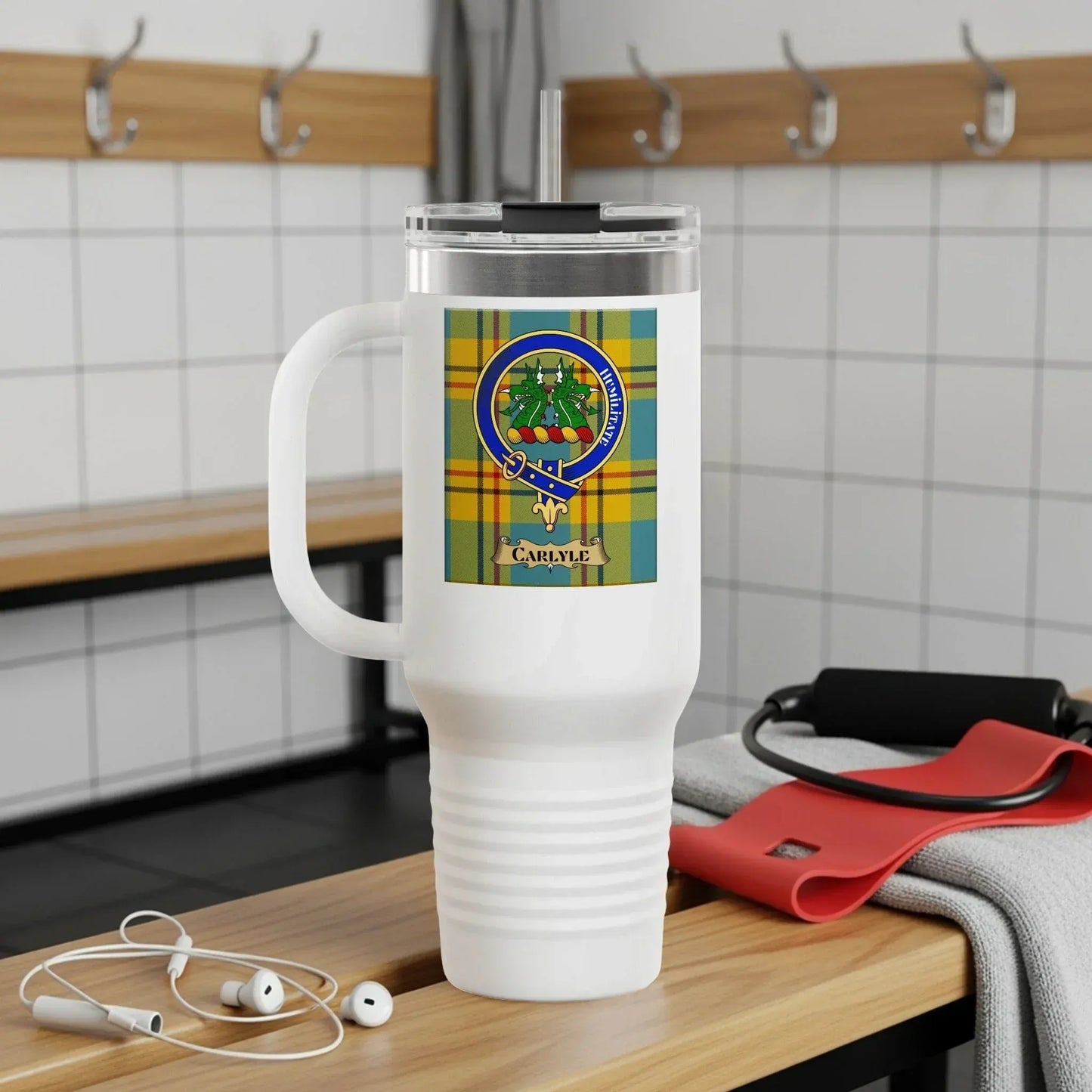 Carlyle Scottish Clan Crest Tumbler product