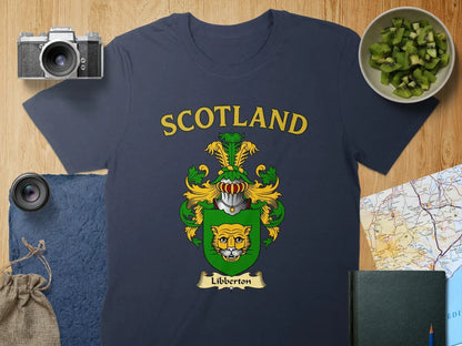 Scotland Libberton Shield Design T-Shirt product type