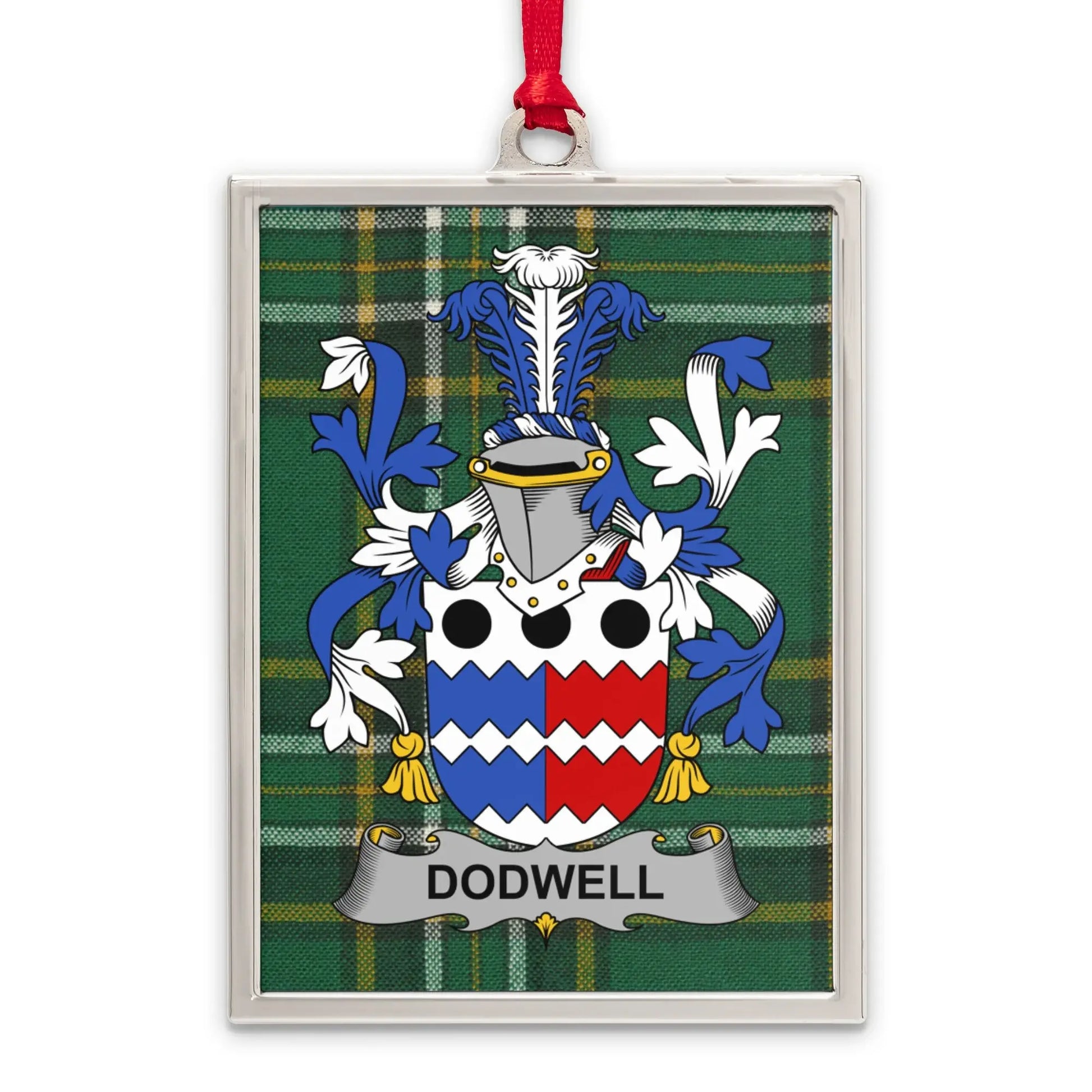 Dodwell Coat of Arms Plaid Personalized Product