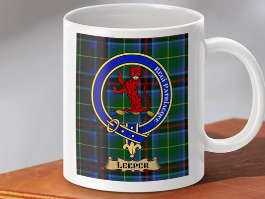 Leeper Clan Crest Ceramic Mug Gift Coffee Tea product