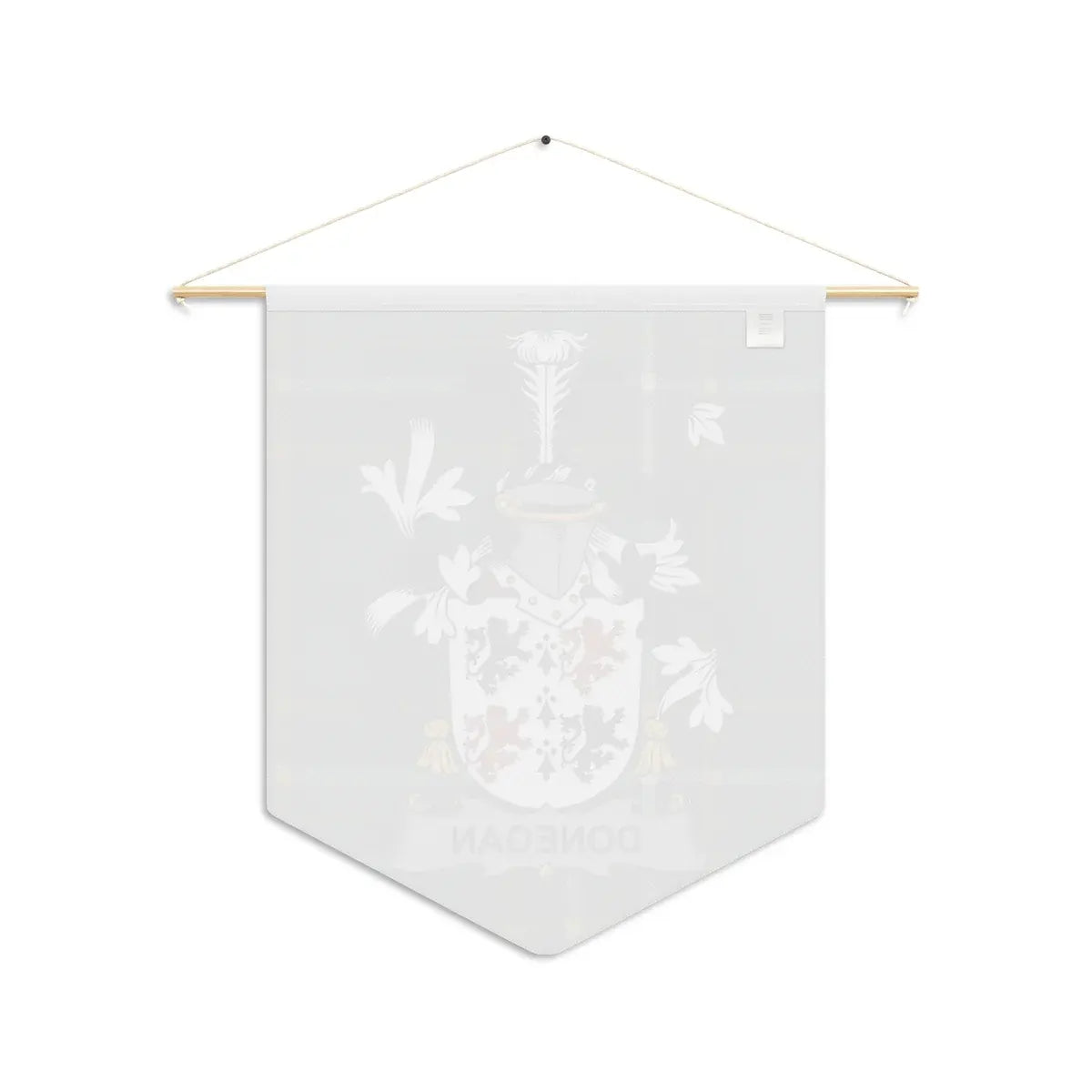 Family Crest Heraldic Banner Art Print product type