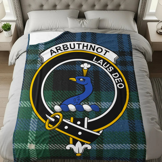 Arbuthnot Laus Deo Blanket Clan Tartan Throw product