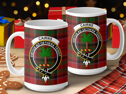 Cairns Virtus Ad Oethera Tendit Tartan Mug product type