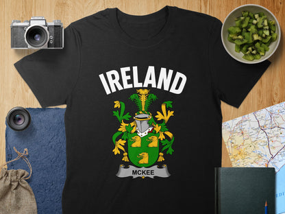 Ireland McKee Family Crest T-shirt