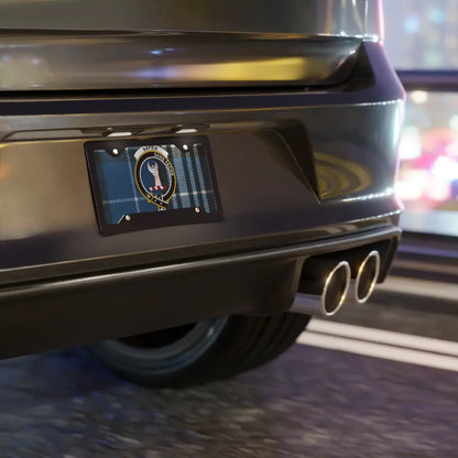 Sleek license plate frame ideal for every auto product