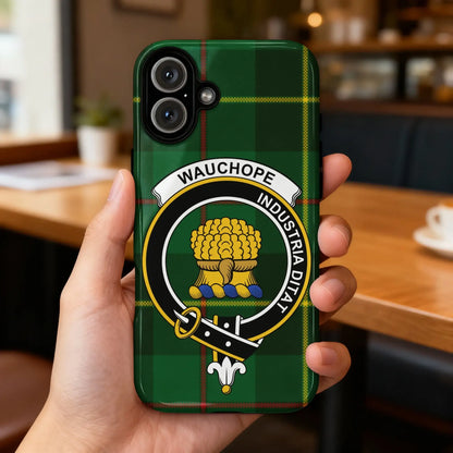 Wauchope Industria Ditat Crest Green Phone Case