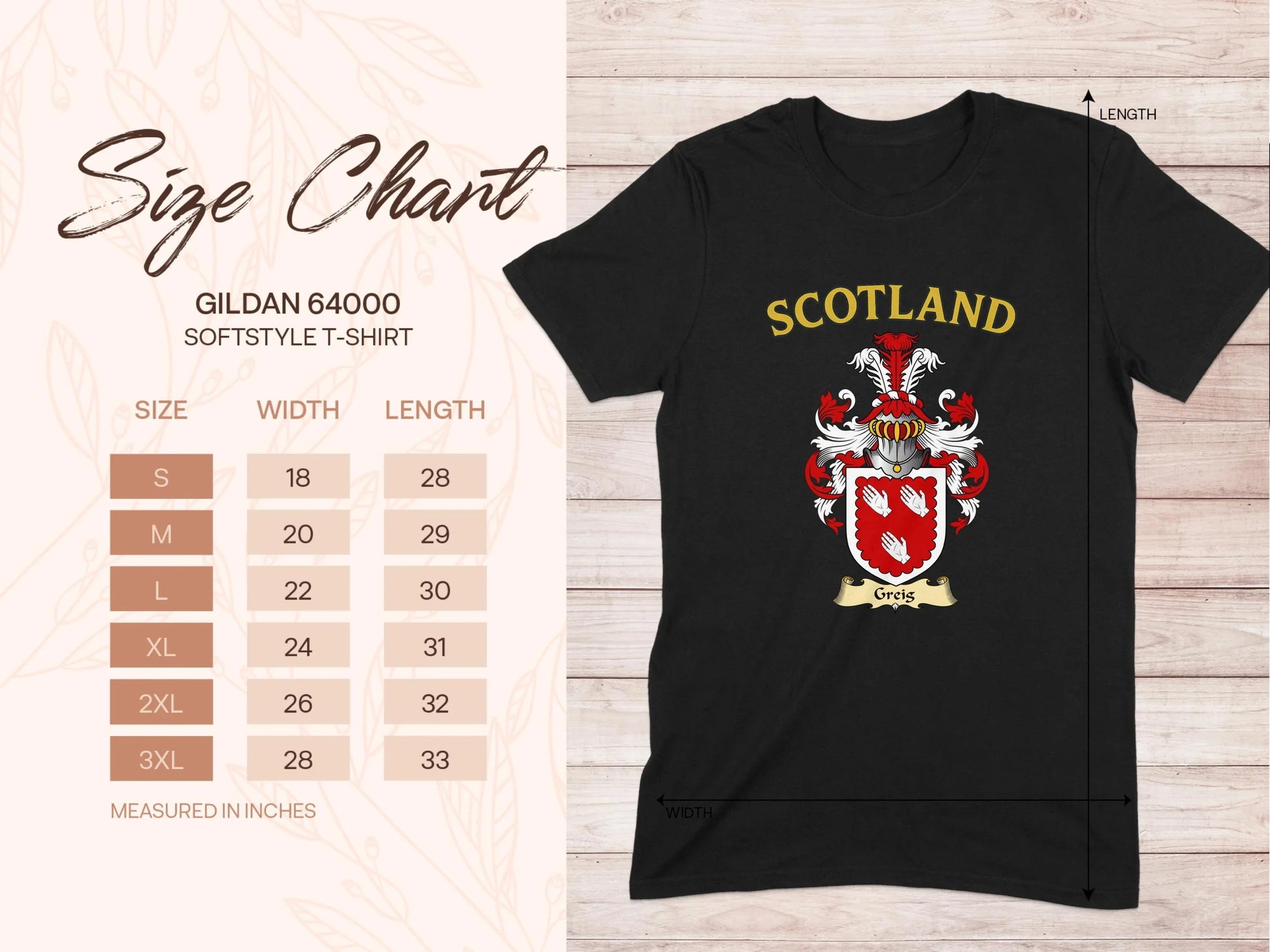 Scotland Coat of Arms Graphic Tee product type