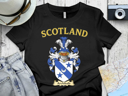 Scotland Archibald Coat of Arms Graphic Tee product