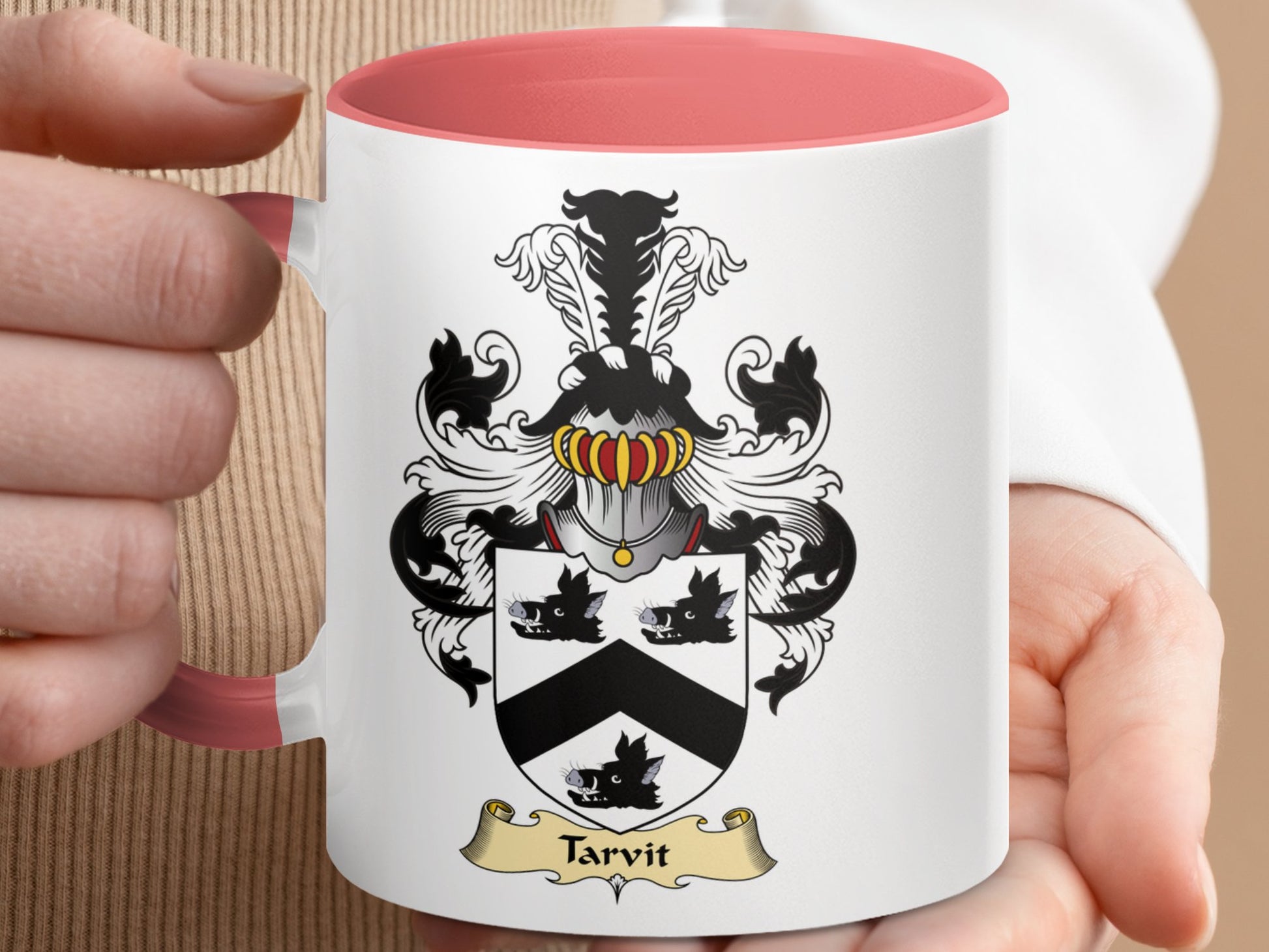 Clan Tarvit Scottish Coat of Arms Mug - Living Stone Gifts