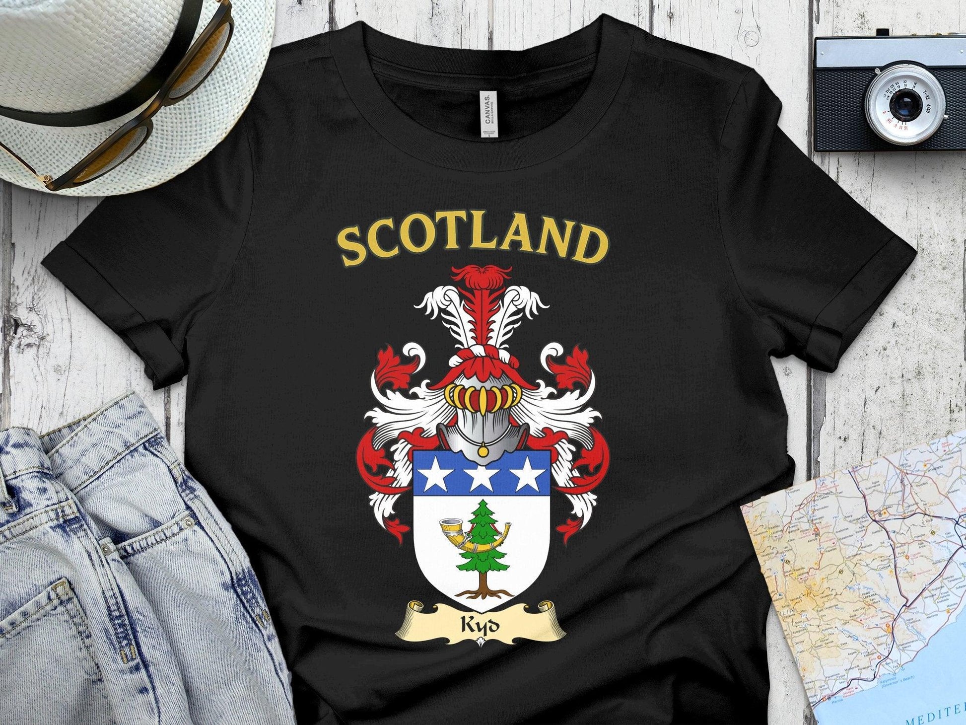 Scotland Crest Emblem Graphic T-Shirt product