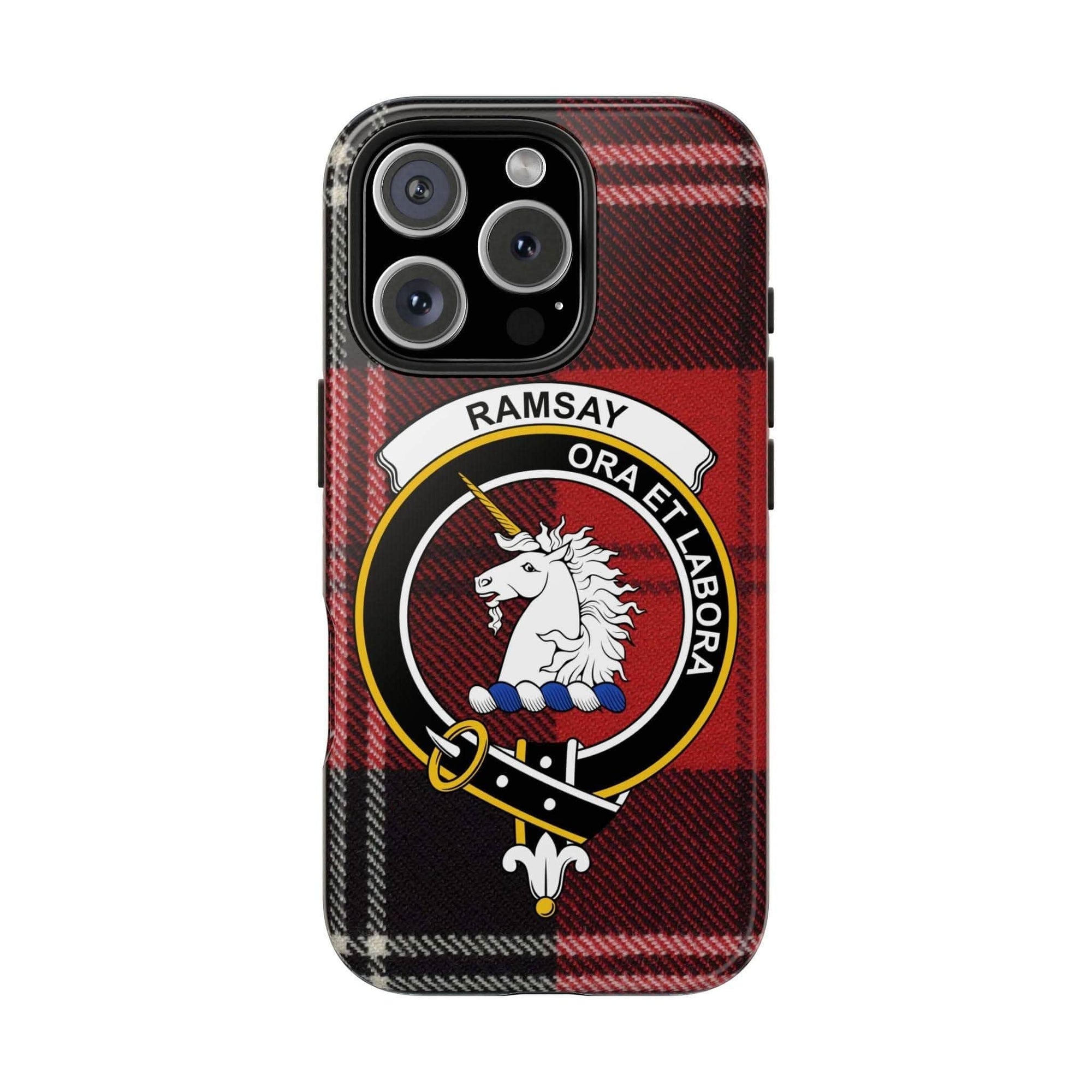 Ramsay Clan Scottish Tartan Cell Phone Case - Celtic Ancestry Gifts