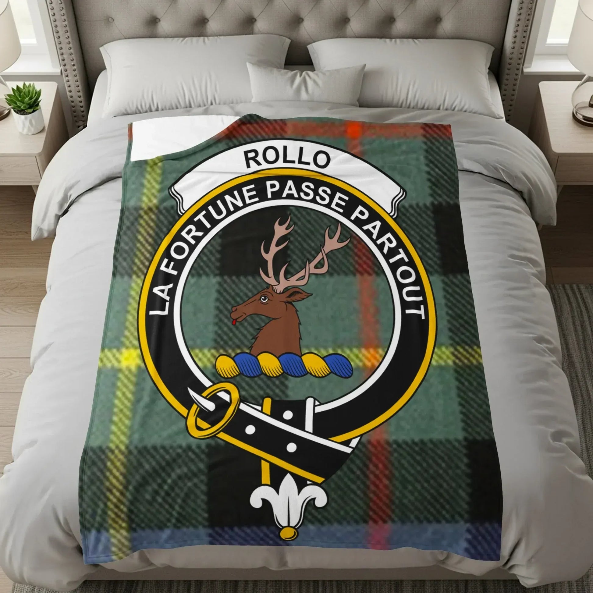 Clan Rollo La Fortune Passe Partout blanket product