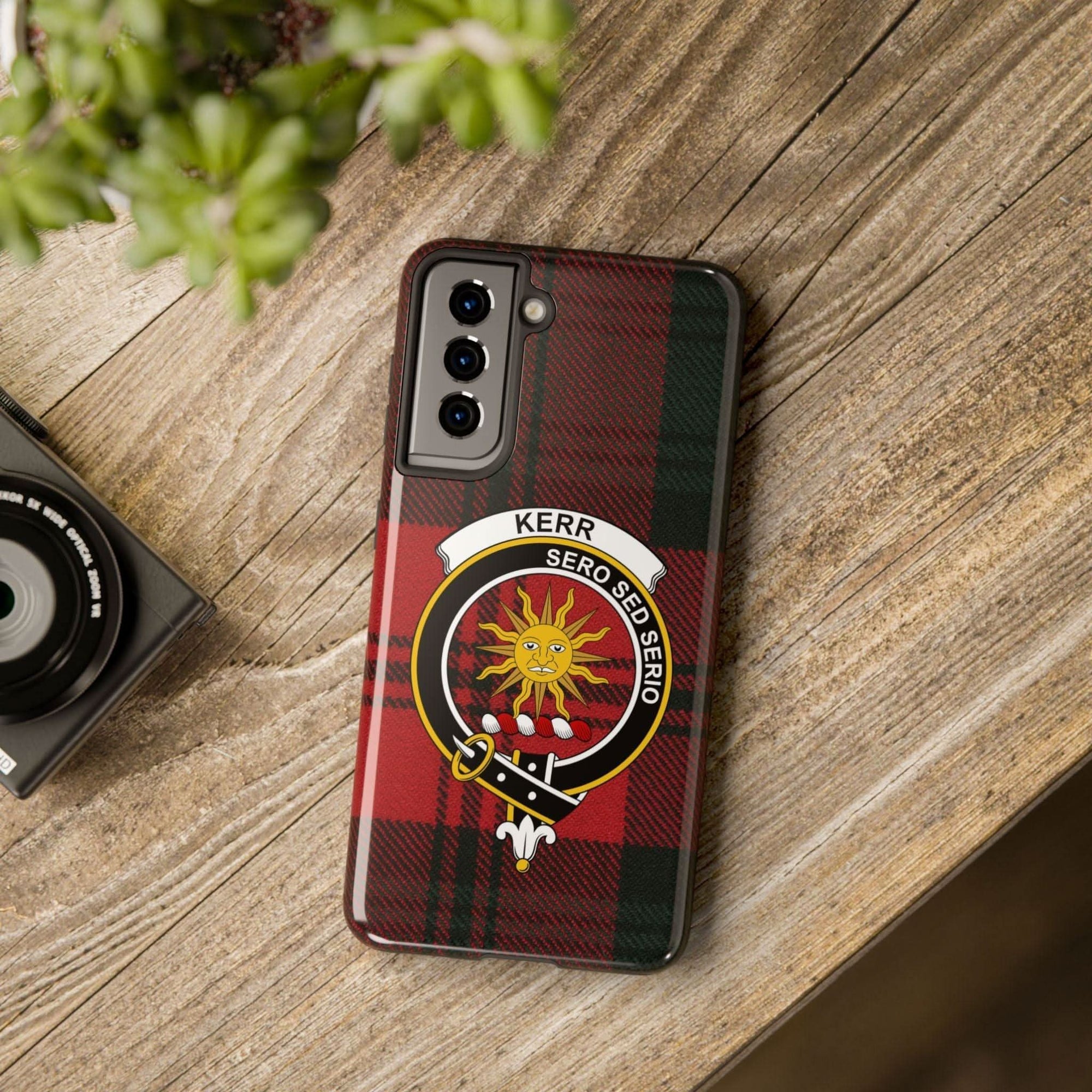 Kerr Clan Scottish Tartan Cell Phone Case - Celtic Ancestry Gifts