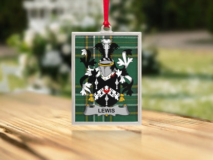 Custom Family Crest Keepsake Lewis Product