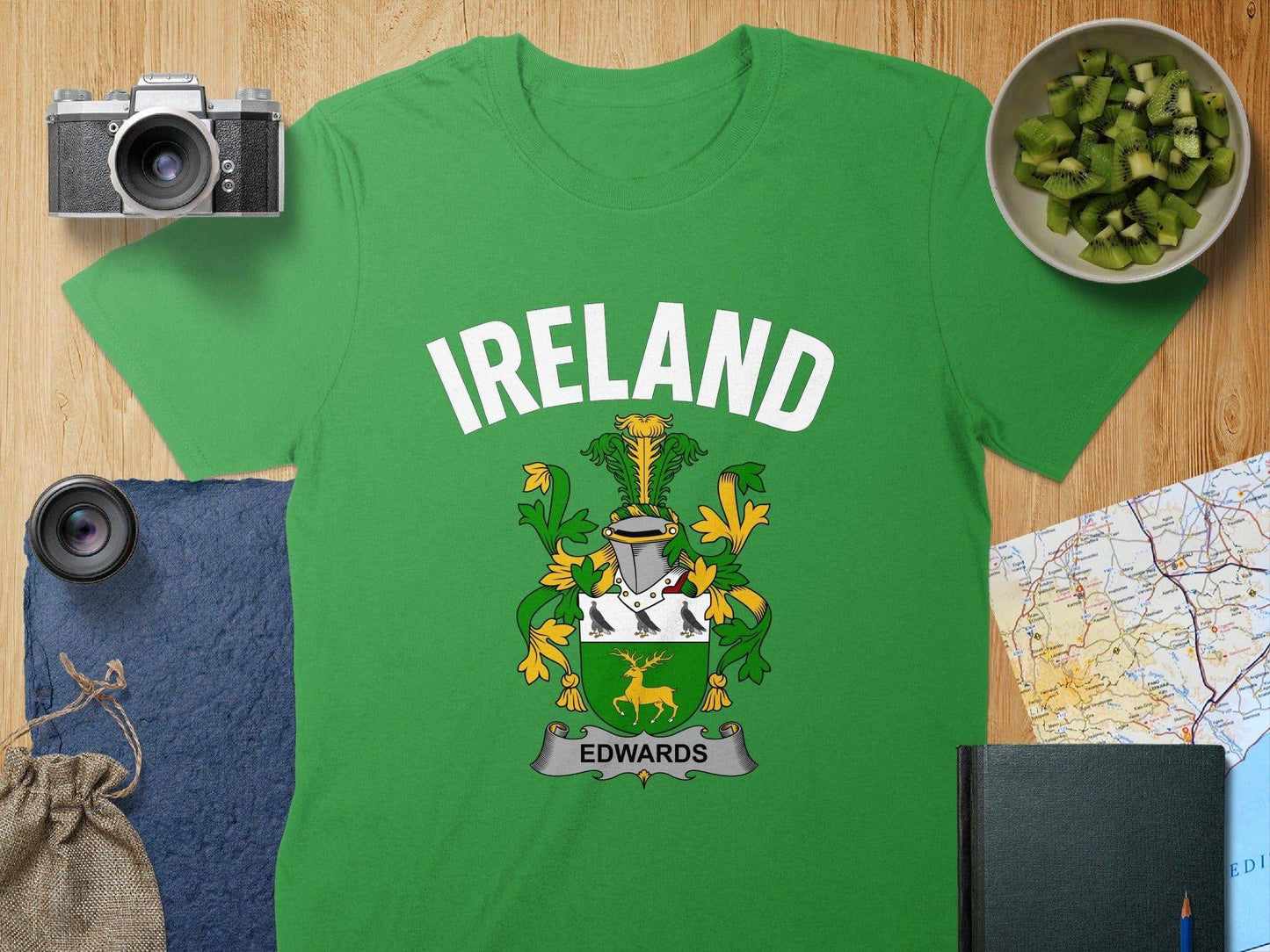 Ireland Edwards Crest Illustration T-Shirt Product