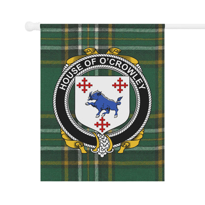 Traditional House of O'Crowley Tartan Flag product