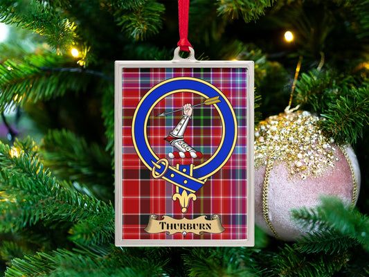 Thurburn Tartan Christmas Tree Ornament Decoration product