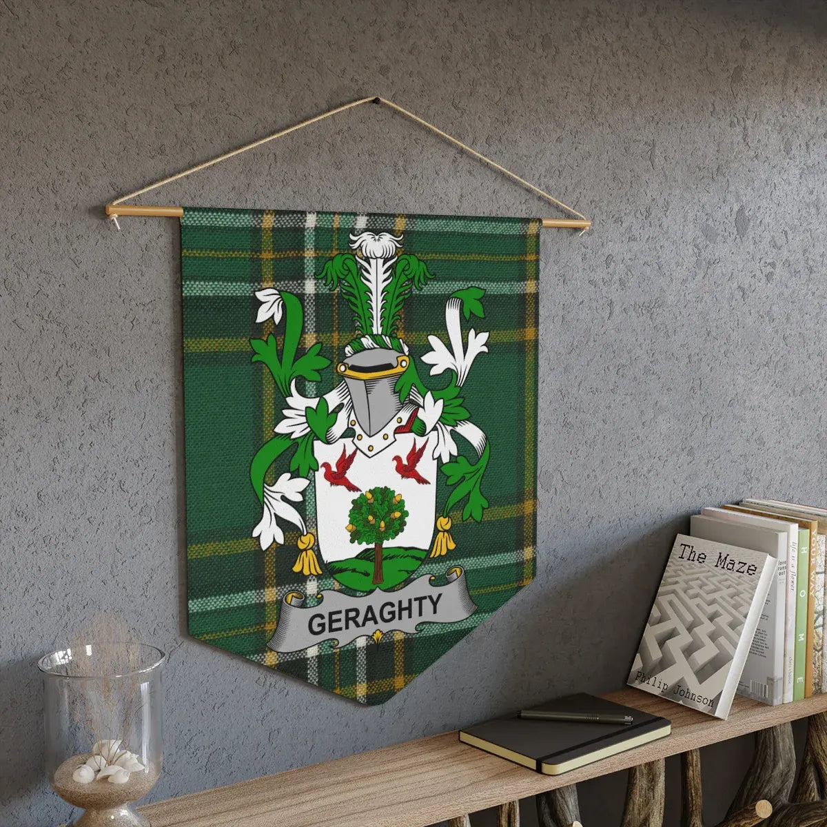 Family Coat of Arms Wall Hanging Tapestry product