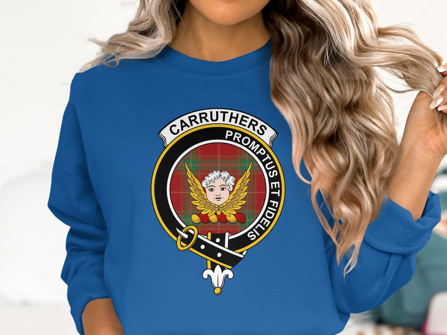 Carruthers Promptus et Fidelis graphic sweatshirt product