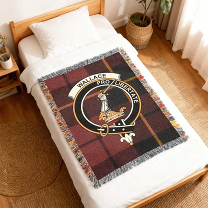 Wallace Pro Libertate Tartan Plaid Blanket