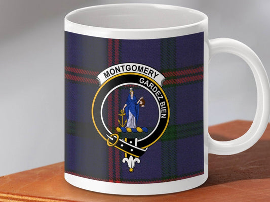 Montgomery Gardez Bien Plaid Crest Mug product