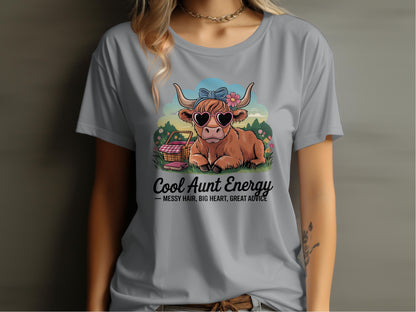 Cool Aunt Energy Messy Hair Big Heart great advice product type