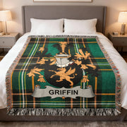Griffin Irish Woven Blanket | Irish National Tartan
