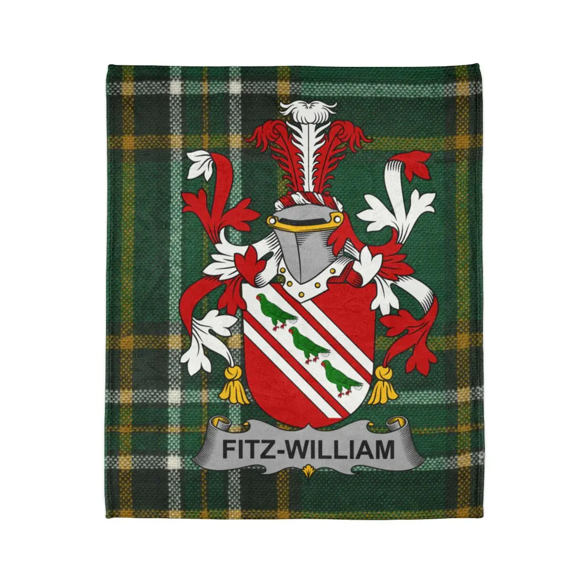 Fitz-William Family Crest Design Tapestry product type