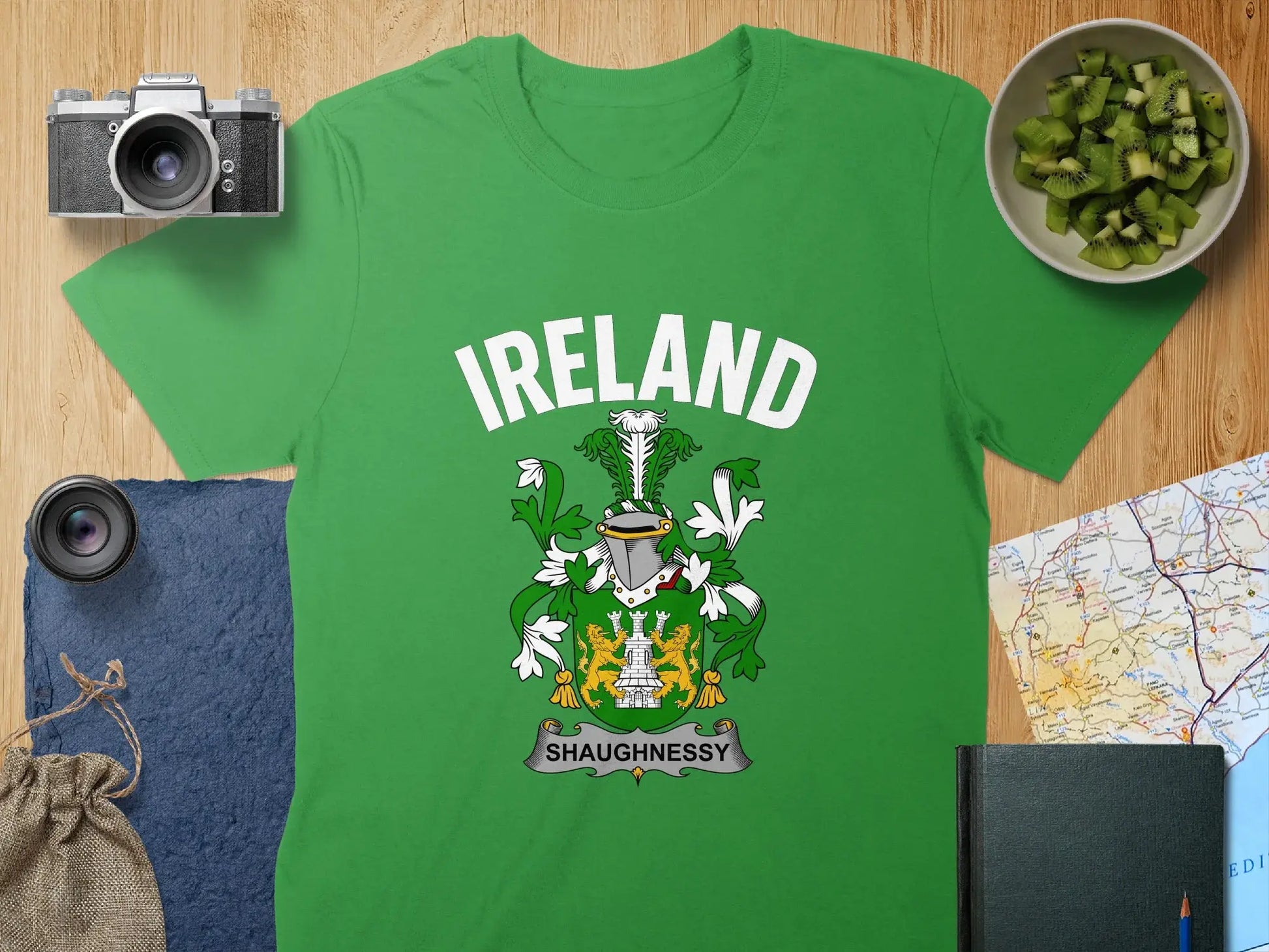 Ireland Shaughnessy Family Crest T-shirt