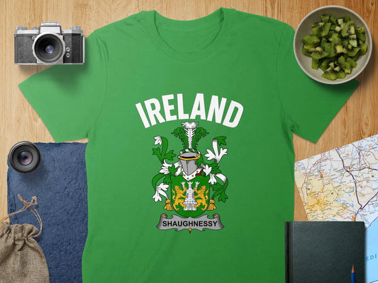 Ireland Shaughnessy Family Crest T-shirt