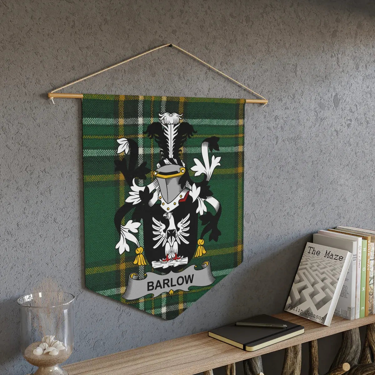 Family Crest Personalized Wall Hanging Tapestry product