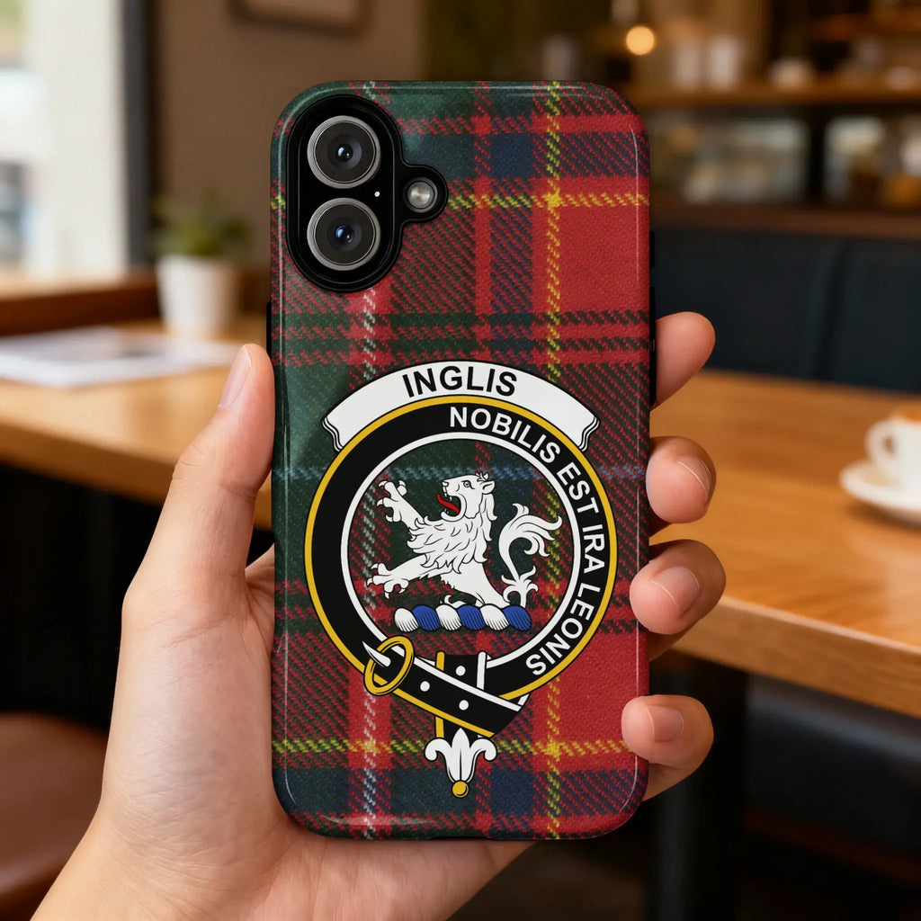 Inglis Nobilis Est Ira Leonis Phone Case Multicolor