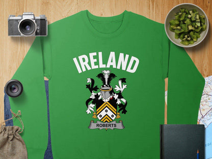 Ireland Roberts Family Crest Green Sweatshirt product type