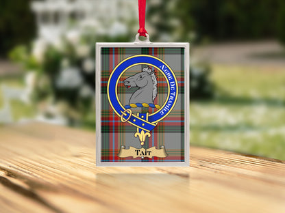 Stylish Clan Crest Plaid Pattern Tag product type