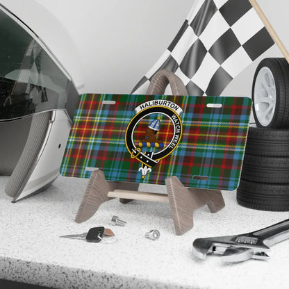 Haliburton MacKichan Tartan License Plate product