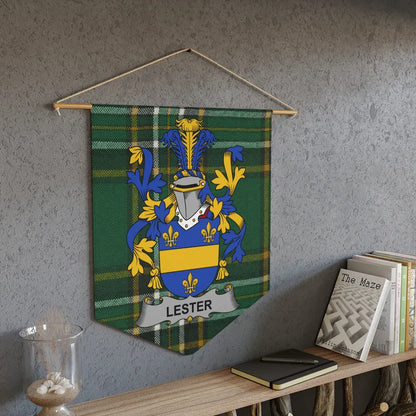Personalized Family Crest Tapestry Wall Hanging product