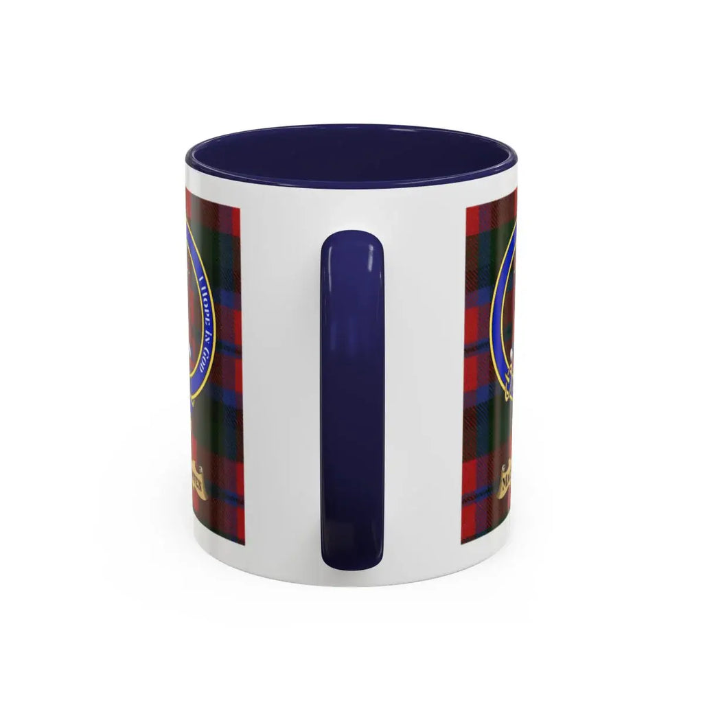 Clan Badge Tartan Design Ceramic Mug Scottish Heritage