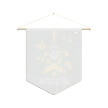 Yellow Crest and Helmet Design Wall Banner product
