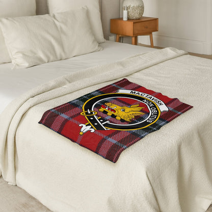 Scottish Clan Mactavish Tartan Throw Blanket - Living Stone Gifts