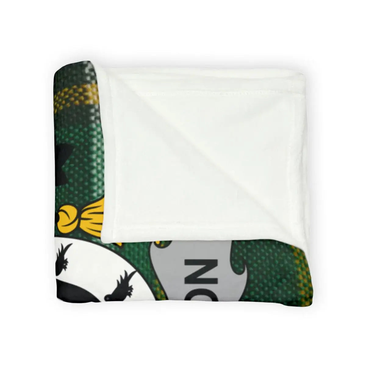 Cozy Rebellion Emblem Theme Graphic Throw Blanket product type