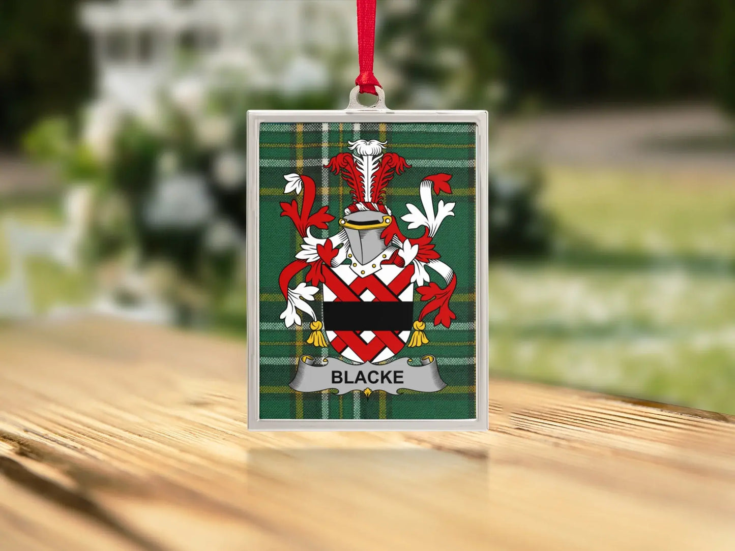 Blacke Family Crest Decorative Hanging Ornament product type