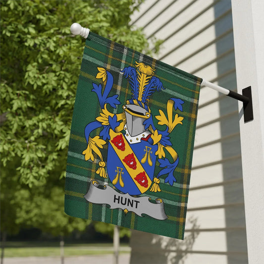 Heraldic Family Crest Garden Flag Product
