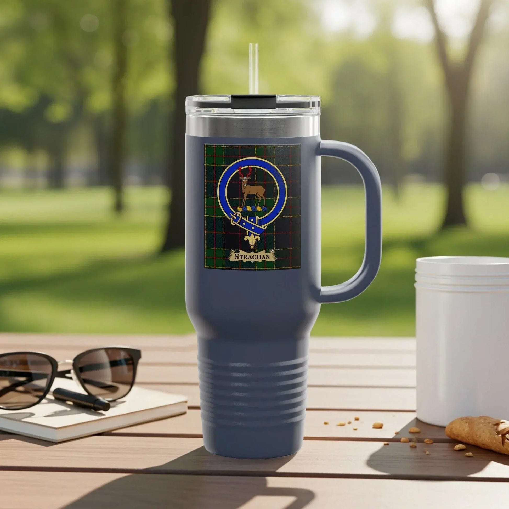 Insulated Tumbler With Handle And Unique Design product type