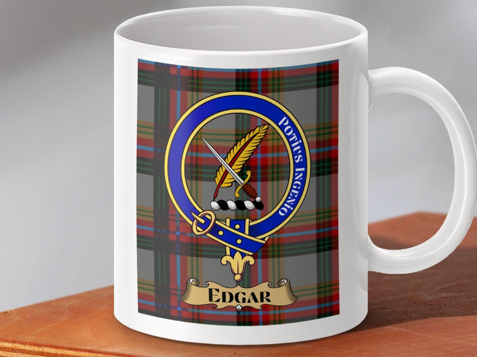 Scottish Family Crest Edgar Clan Coffee Mug product