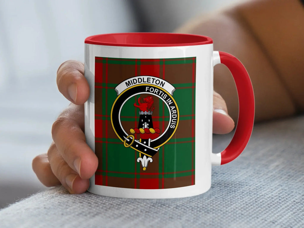 Middleton Fortis in Arduis Tartan Design Mug