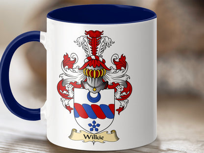 Clan Wilkie Scottish Coat of Arms Mug - Living Stone Gifts