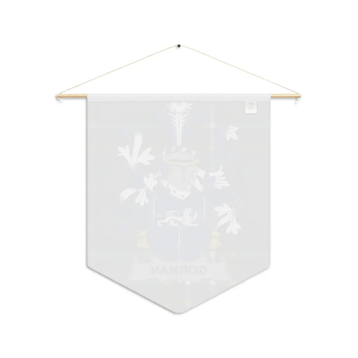 Personalized Shield Design Wall Banner product type