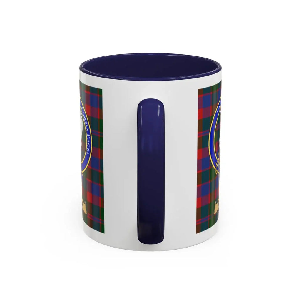 Stark clan crest mug shown in 11 oz and 15 oz sizes