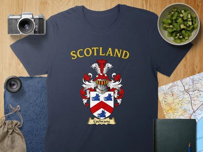 Scotland Cochrane Family Crest Scotland T-shirt product type